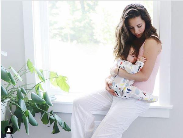 @ashleypeavey "The Bshirt is so comfortable & the flap makes nursing so easy..."